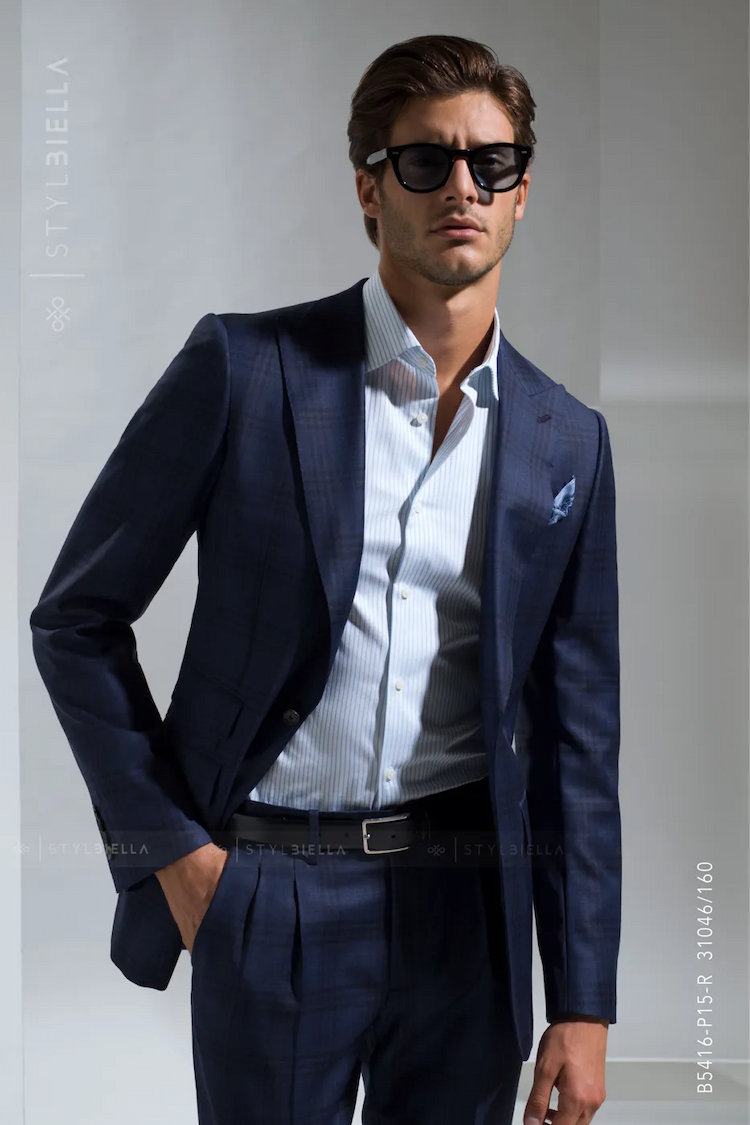 Custom Suit Lux Fabric Made in Italy